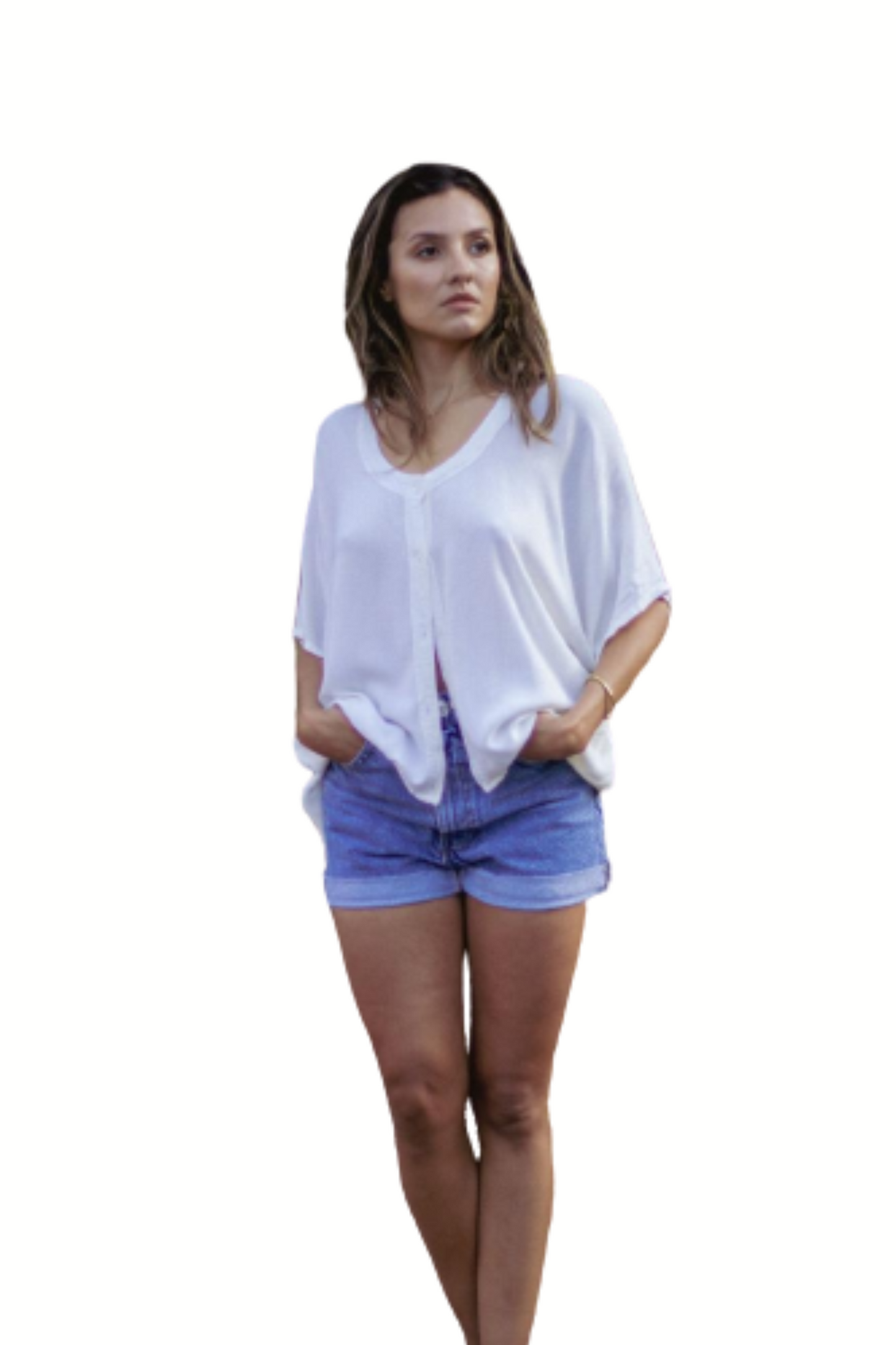 Oaxaca Crop Button Down