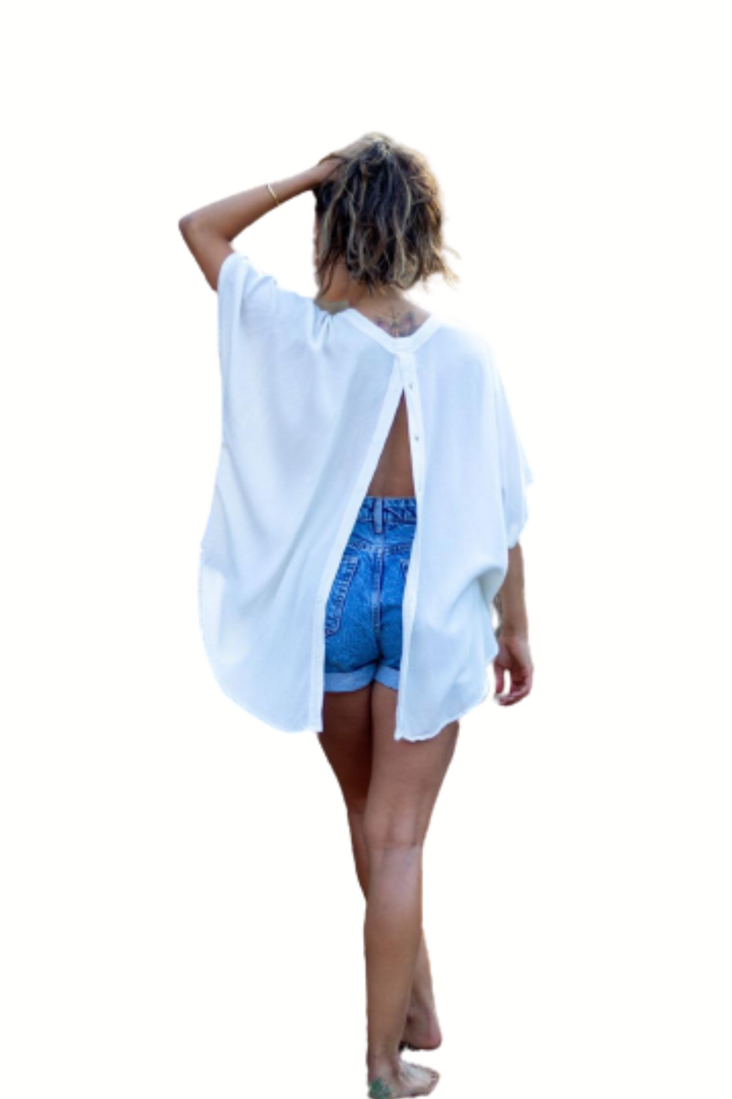 Oaxaca Crop Button Down