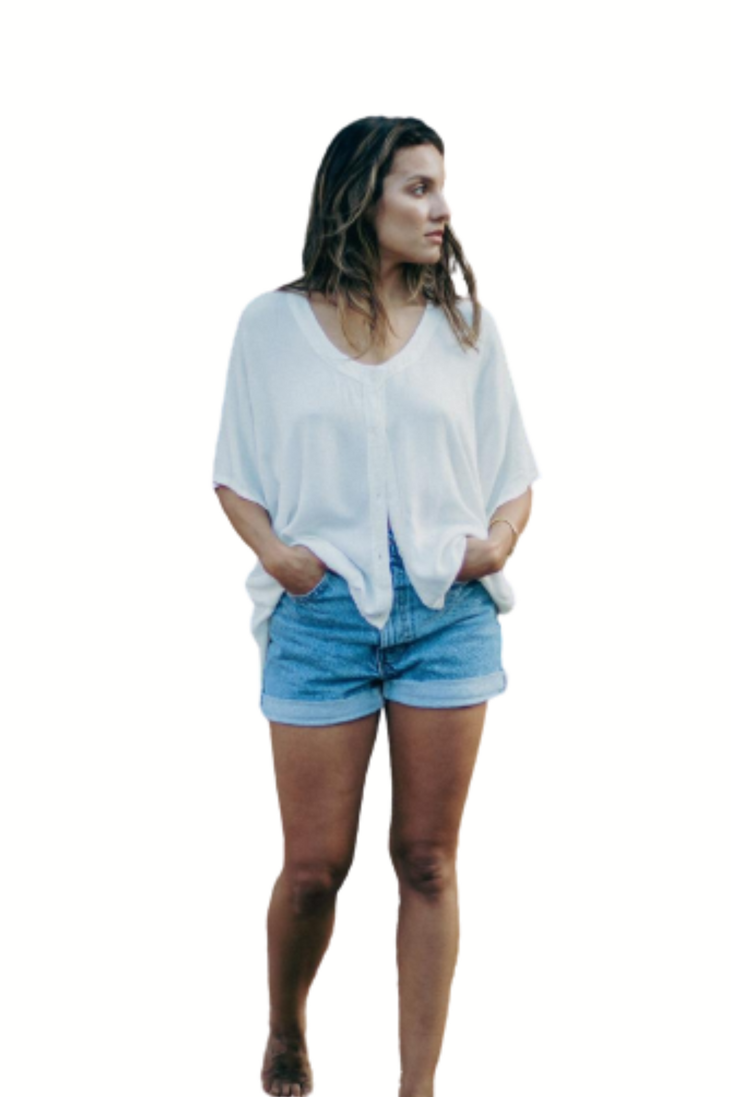 Oaxaca Crop Button Down