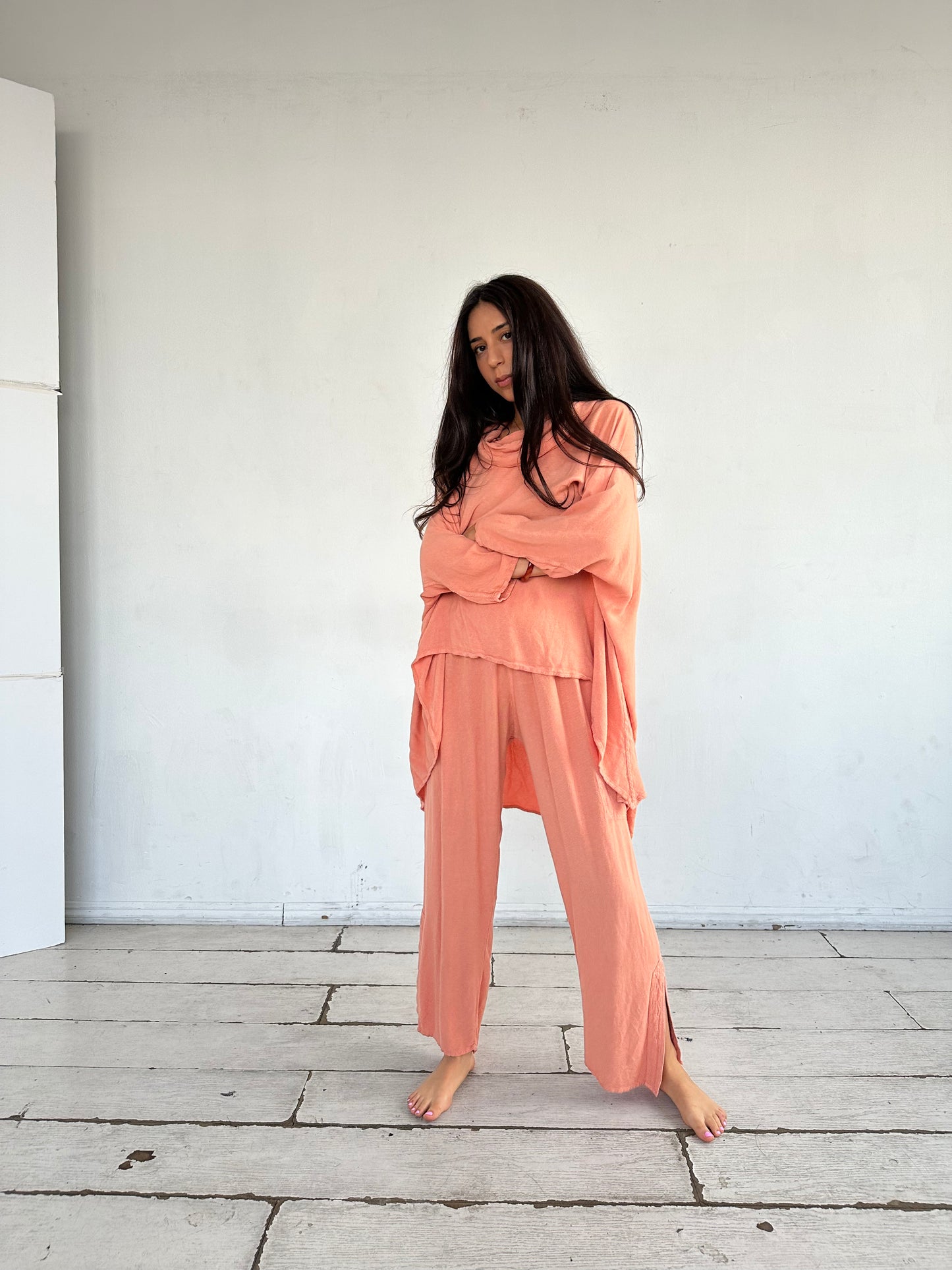 Marra Cowl Neck x Olivia Pant