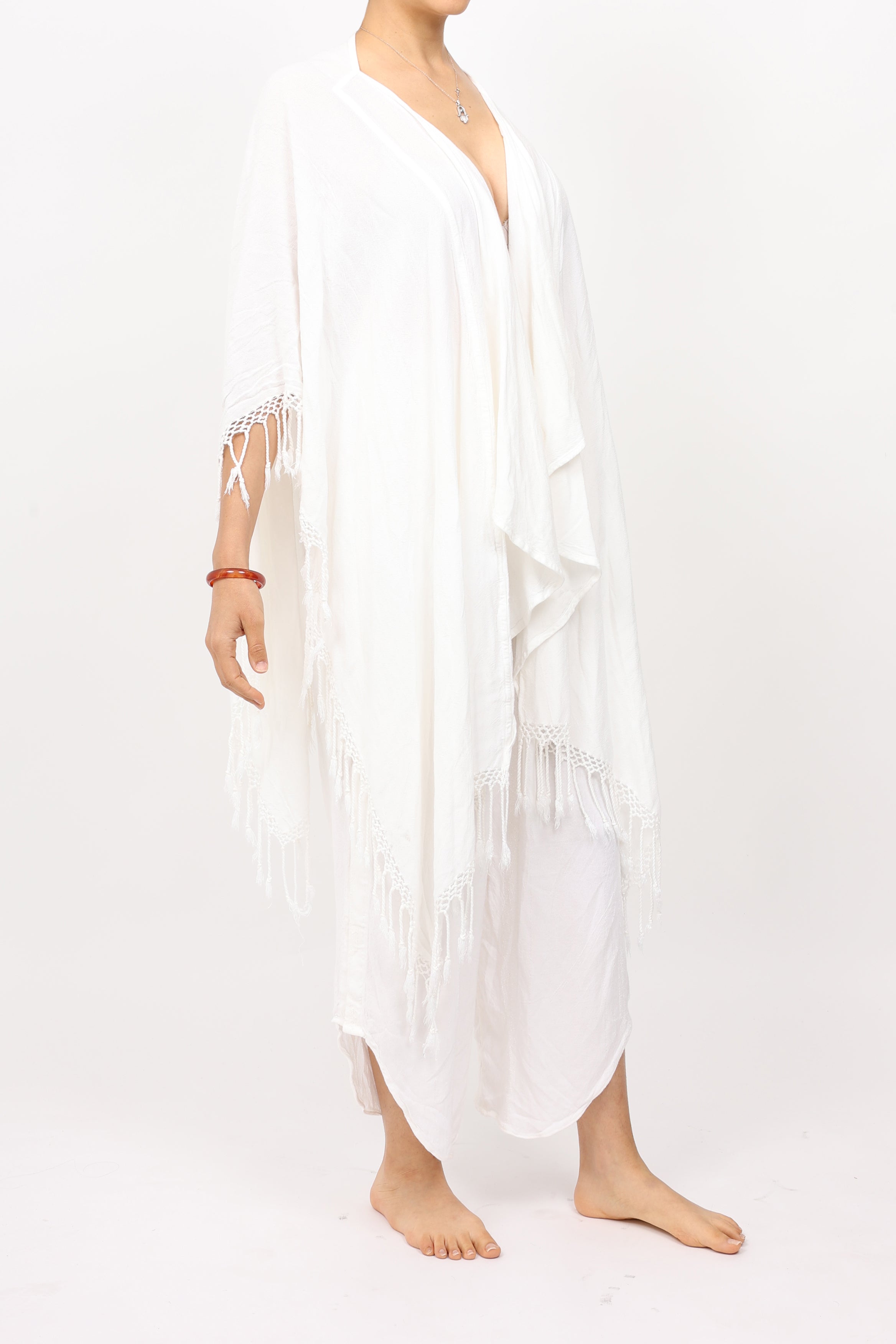 Lily Fringe Poncho