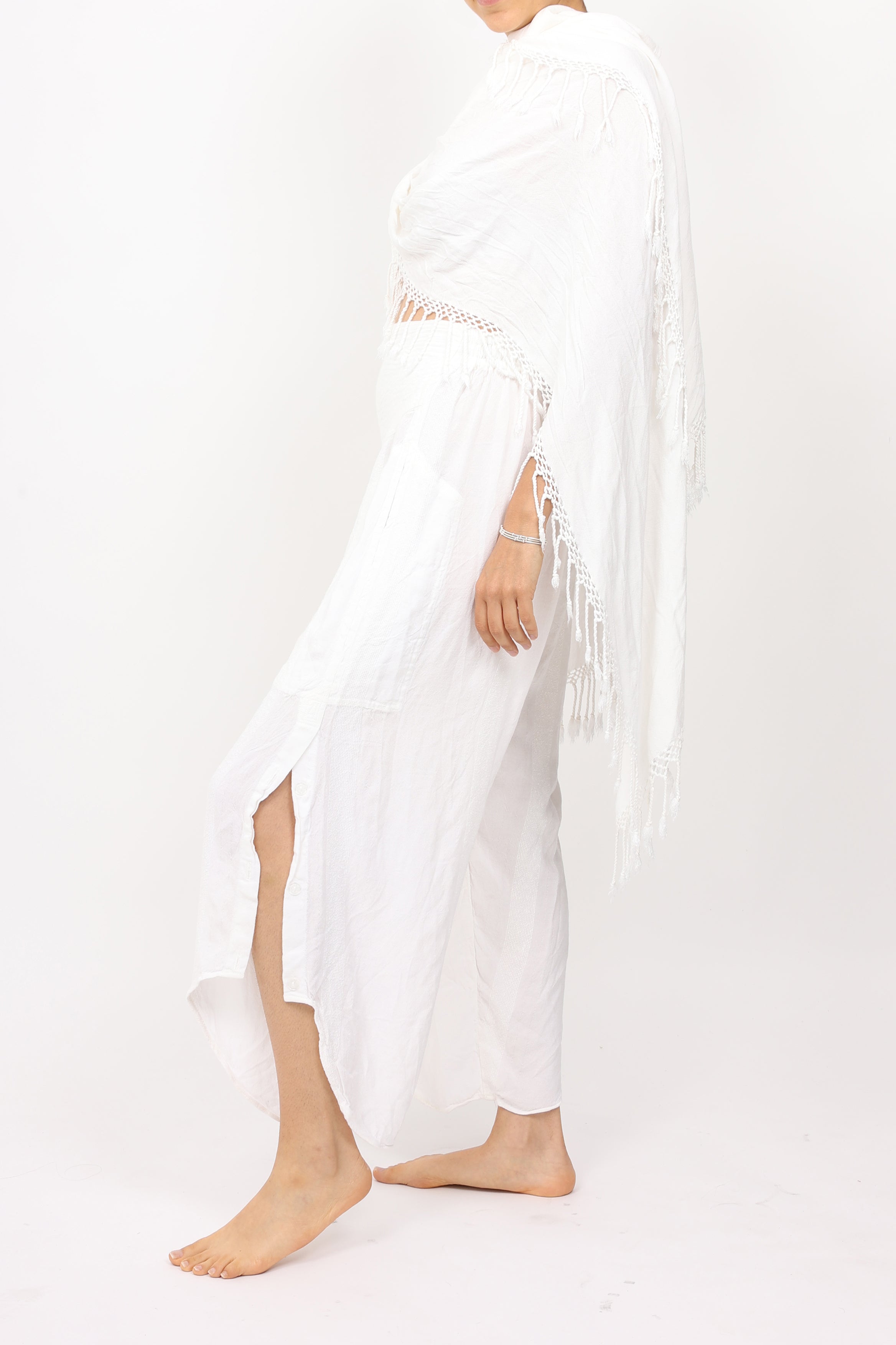 Lily Fringe Poncho