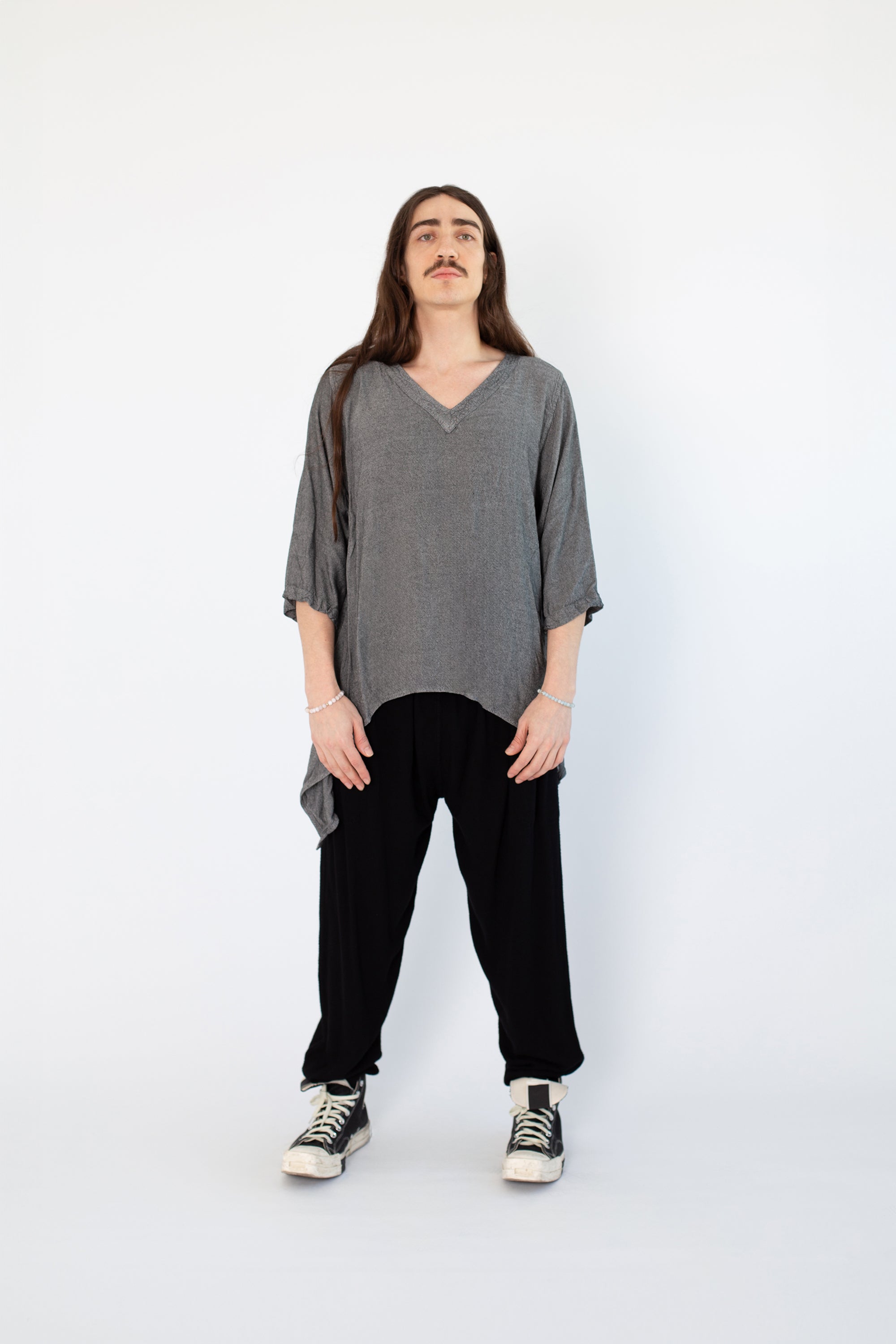 Mens V Neck Eclipse Shirt