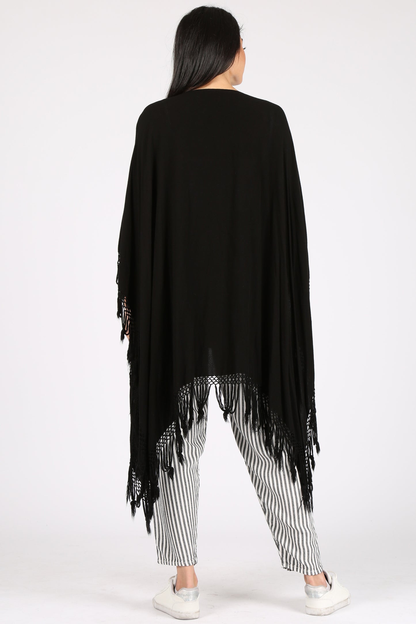 Lily Fringe Poncho