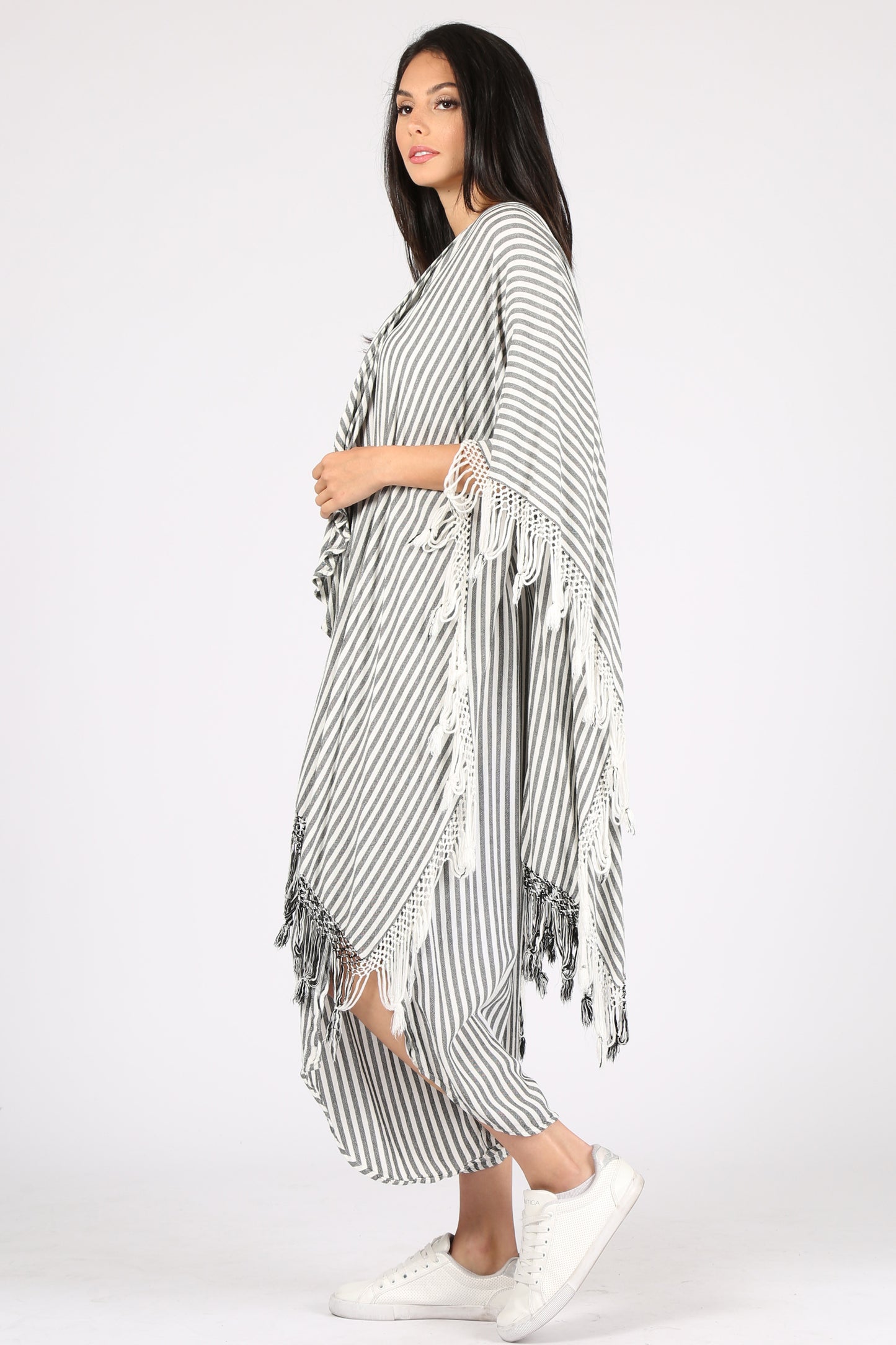 Lily Fringe Poncho