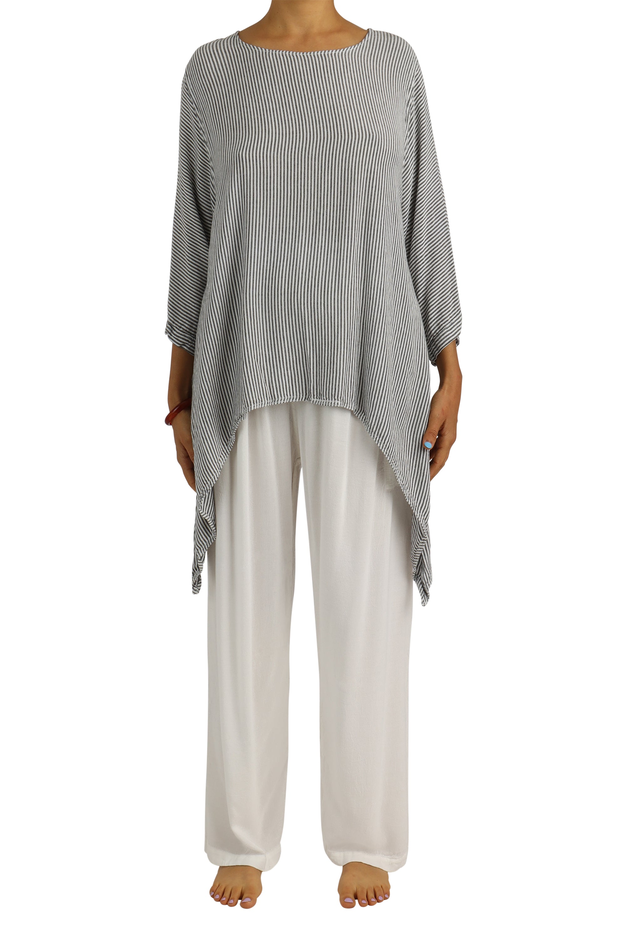 Eclipse Round Neck Long Sleeve Shirt