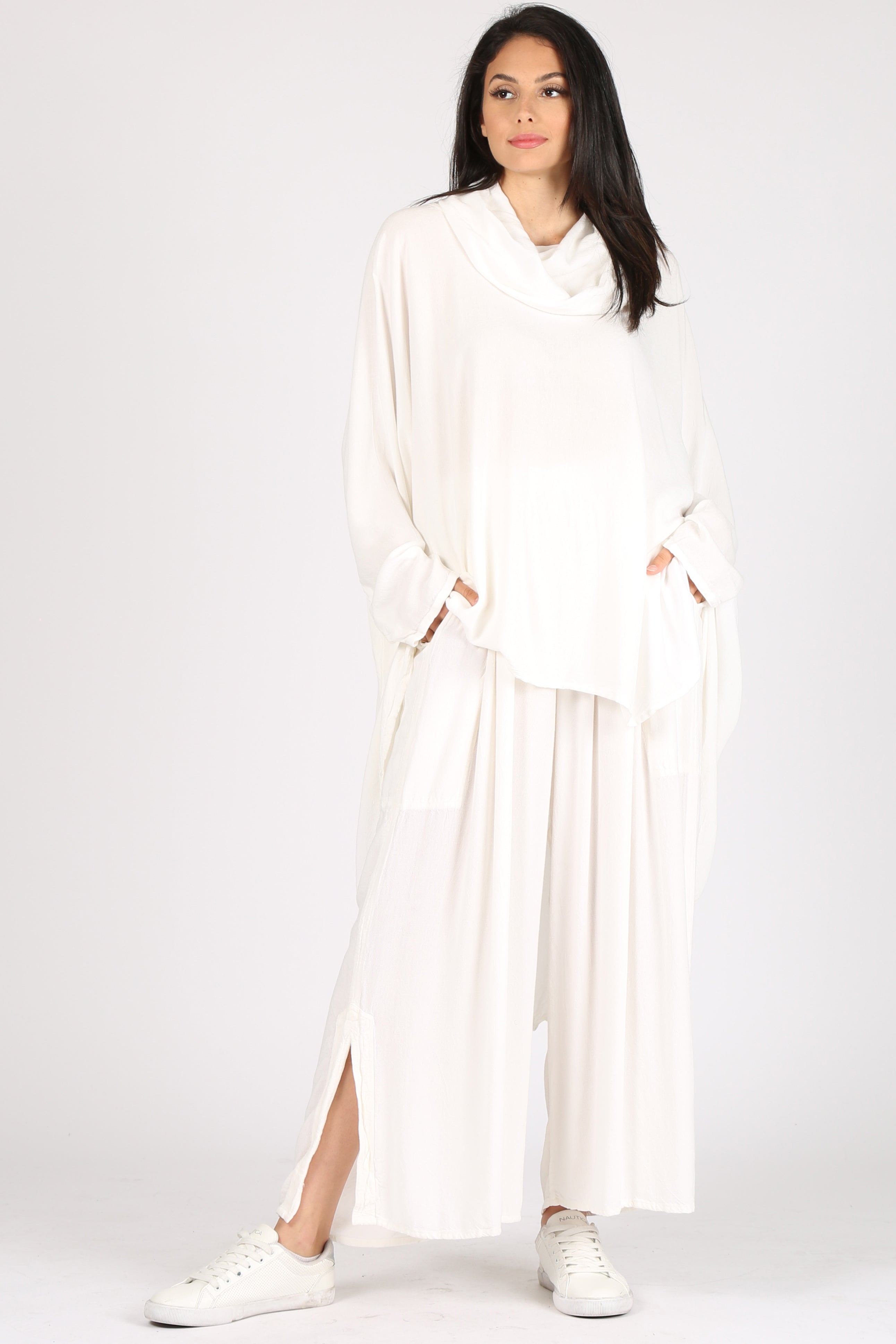 Marra Cowl Neck Top