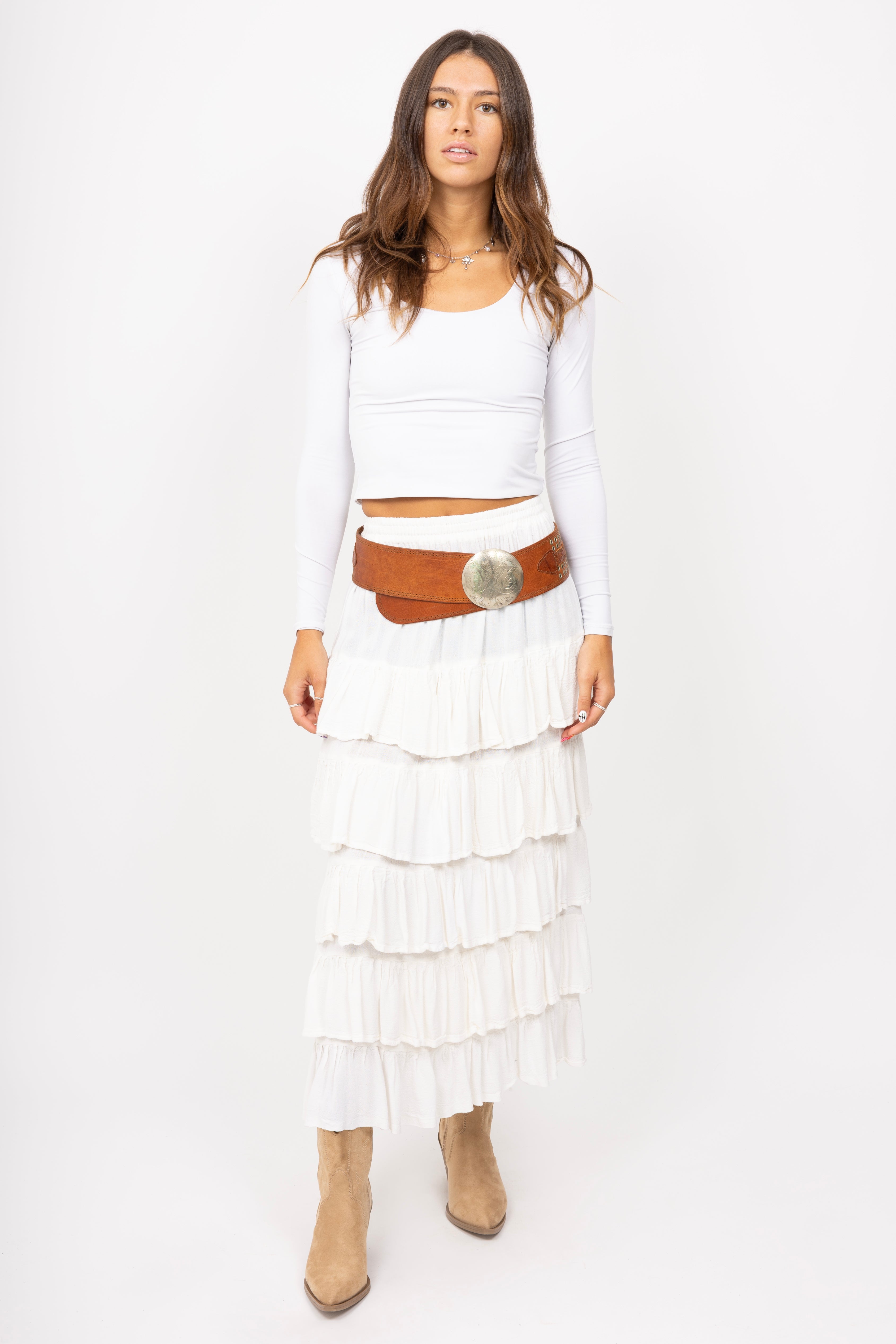 Cordoba Ruffle Skirt