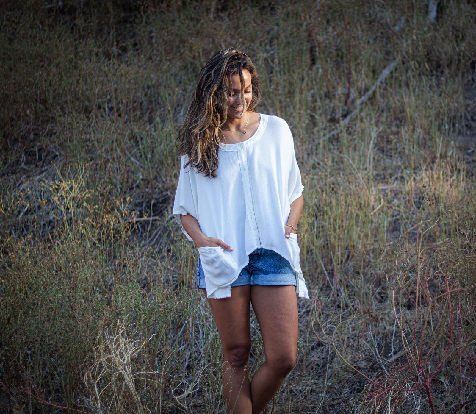 Oaxaca Crop Button Down